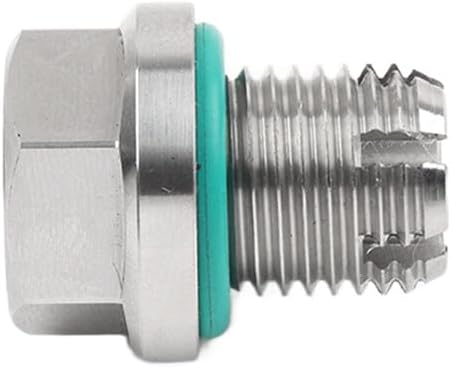 ya 2 8.15 M14.1-1.5x15mm Oil Drain Plug Self-tapping Piggyback Stainless Steel Repair Kit