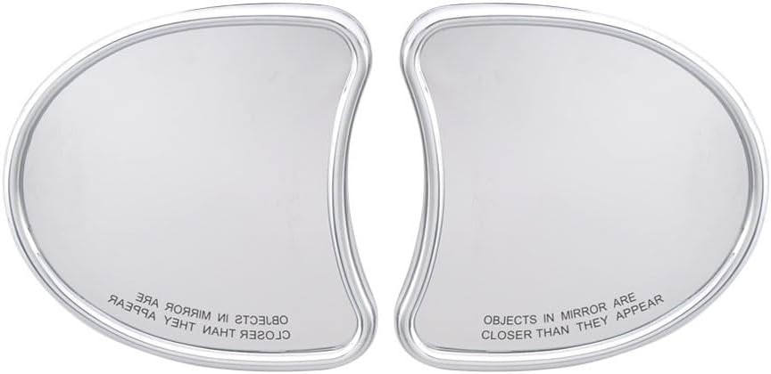 ya 13 9.15 baidi 2X Batwing Inner Fairing Mount Side Rear Mirrors Chrome for Harley Touring 96-13