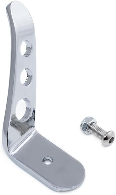 ya 2 8.15 Motorcycle Chrome Stand Kickstand Extension Foot Pedal for Harley Touring 91-21