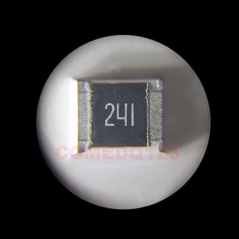 ya 16 10.20 baidi 200PCS 1210 240R OHM ¦¸ ¡À5% 1/2W RC1210JR-07240RL Chip Resistor #W7*-