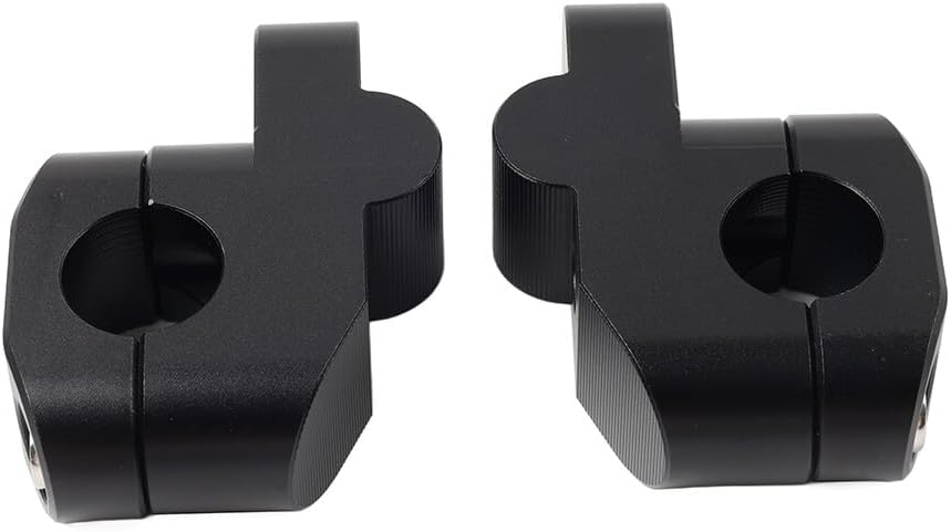 ya 11 9.14 baidi7/822mm Offset Handlebar Clamp Mount Riser Fit for Honda for Suzuki for Yamaha Black
