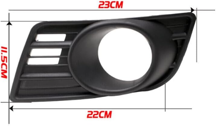 ya 2 8.15 Applicable to for Suzuki Swift 2007, 2008, 2009, 2010 for front fog light f for Ram e decoration cover