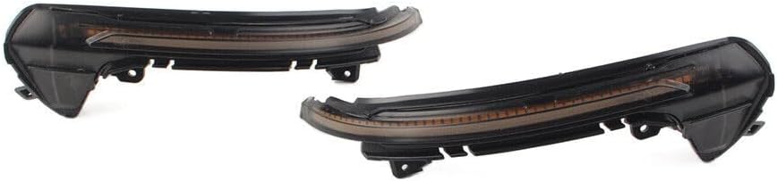 ya 4 8.10 2x Dynamic LED Mirror Indicator Turn Signal Light for Audi A6 C7 C7.5 RS6 S6 4G