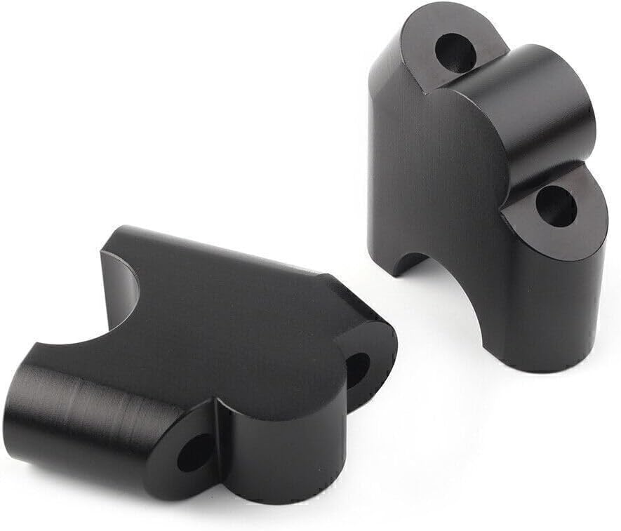 ya 6 8.14 for BMW F800R 2015-2017 2016 Black CNC Handlebar Bar Risers Mount Clamp Adapter