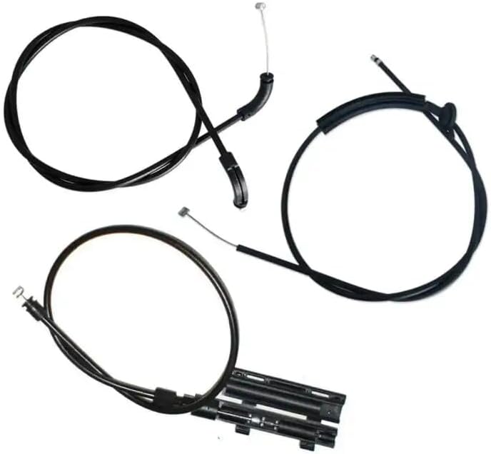 ya 10 9.16 baidi 3 PCS Engine Hood Release Cable Kit for BMW 7 Series E66 730Li 740Li 750Li 760Li