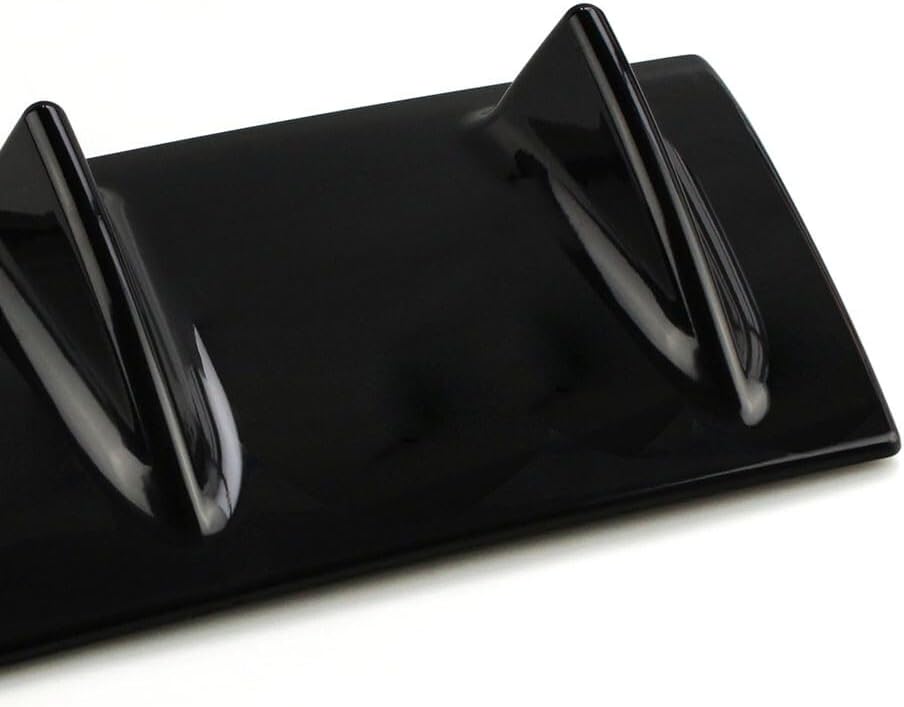 ya 2 8.15 14 Rear Bumper Lip Chassis Diffuser Spoiler Shark 3 Fin Style Protection Spoiler