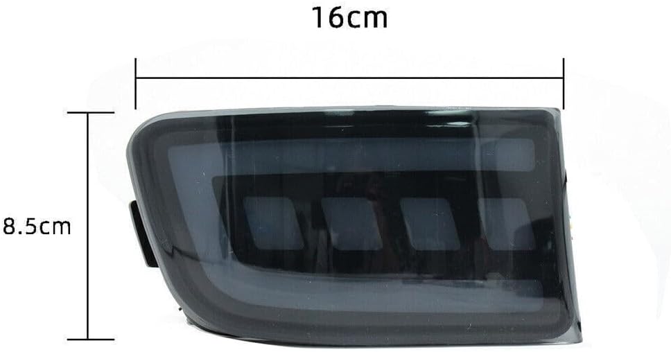 ya 4 8.24 baidi for Toyota for 4Runner 2003-2005 Prado LED Rear 2002-2009 Bumper Brake Light Signal