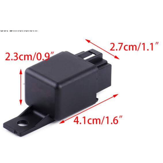 ya 9 10.24 Universal New Fog Driving Light Wire Wiring Harness Relay 12V 40A YL-388-S