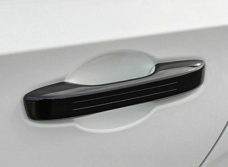 ya 5 8.10 Glossy Black Outside for Smart Door Handle Cover Trim for Honda for Civic 11Th 2022-2023