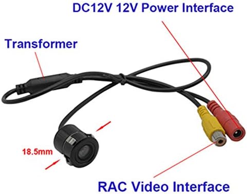 ya 5 8.24 baidi Backup Camera Car Rear View Reverse Parking Camera Night Vision Waterproof 170¡ã