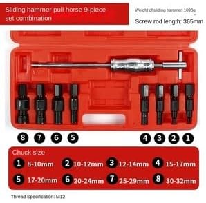 ya 28 10.13 baidi 16-Piece Inner ing Puller 5-Piece Bore Training Slide Removal Kit-5