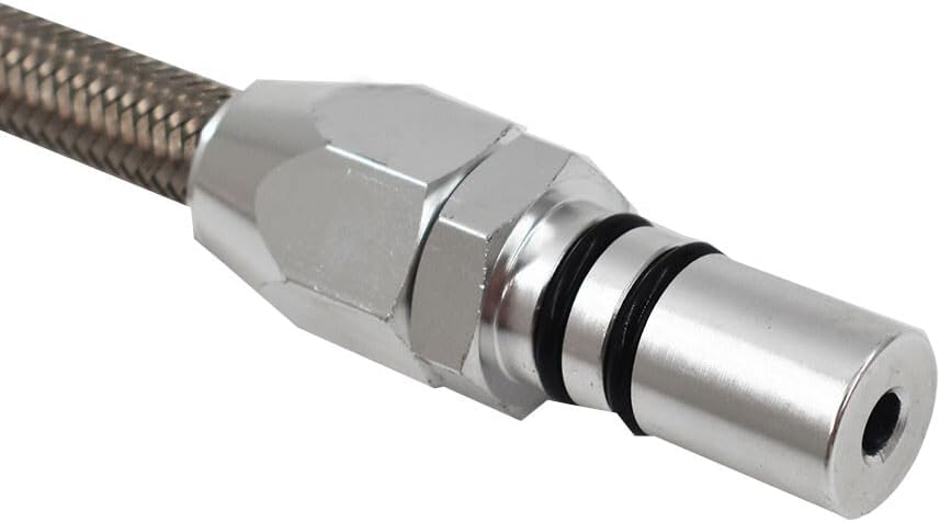 ya 10 9.16 baidi Flexible stainless steel transmission straw fits for Chevrolet GM TH350 Tranny SBC BBC-