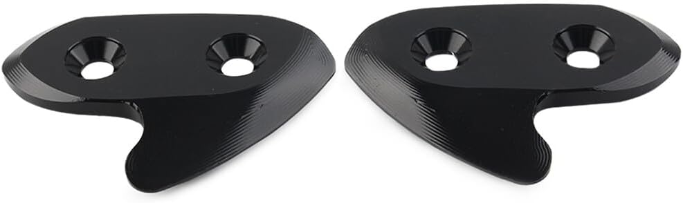 ya 23 10.7 baidi Rearview Mirror Block Off Base Plates Mount Black Fit for Yamaha R1 YZF YZF-R1 15-19