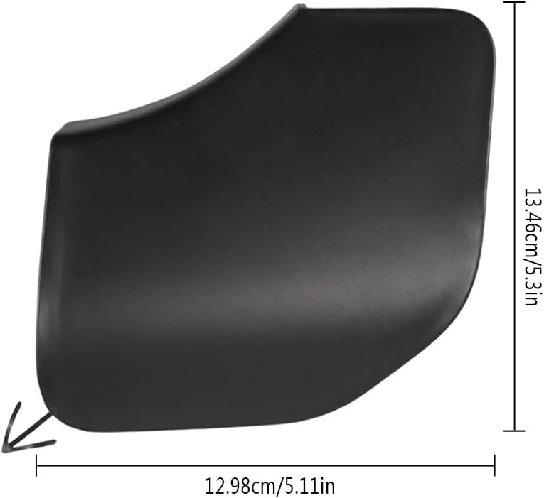 ya 27 10.13 baidi Front Bumper Tow Hook Eye Cover Unpainted for 2016-2019 for Nissan Pathfinder