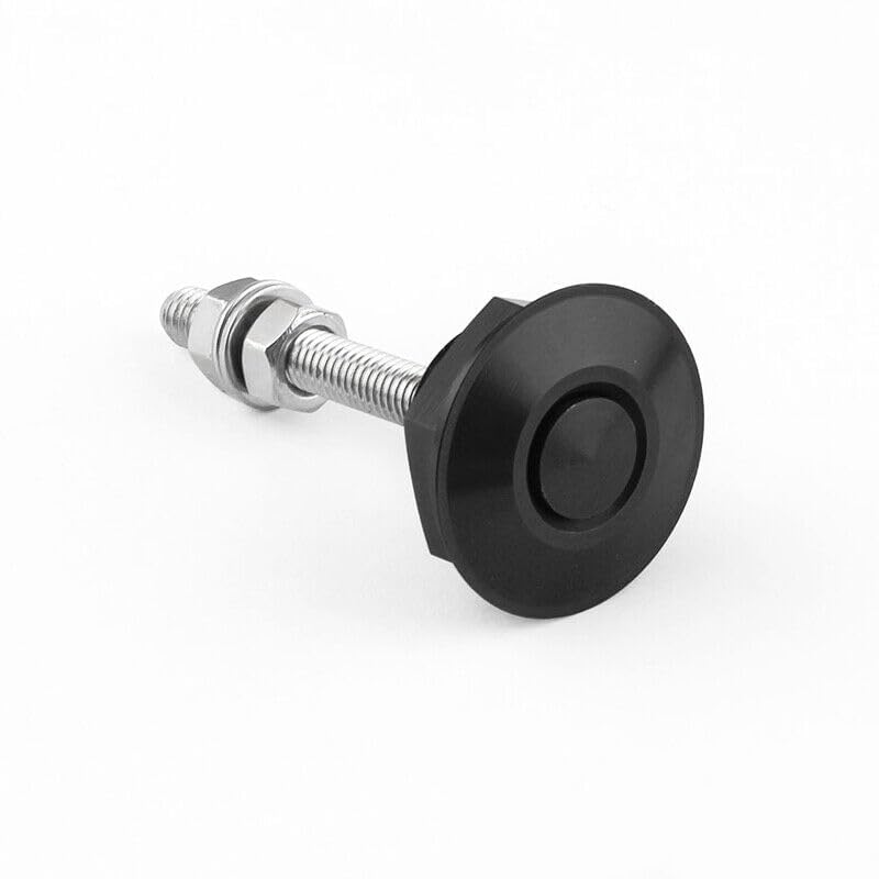 ya 6 8.14 1-Piece Aluminum Alloy Latch Button Cover pin Lock car Quick Release Bumper