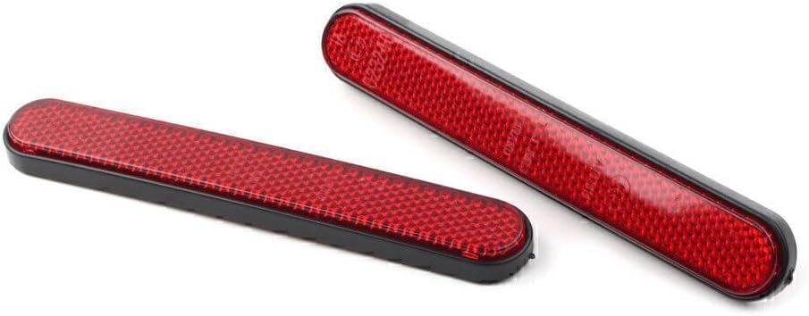 ya 28 10.13 zhengce 2PCS Rear Mudguard Fender Reflector for Harley Sportster 883 1200 X48 A1 A