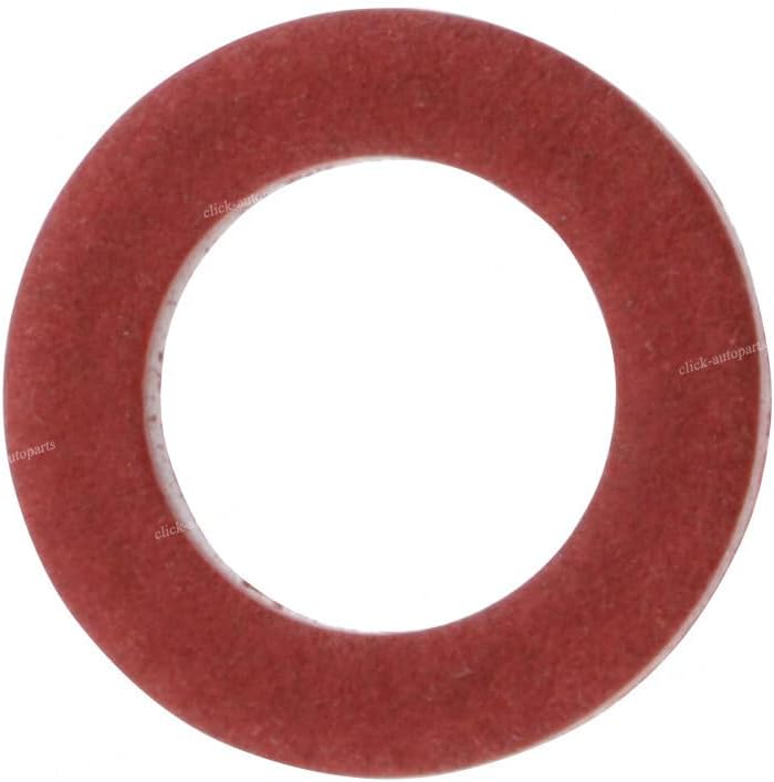 ya 2 8.15 5 Pcs Lower Unit Drain Plug Gasket Red for Yamaha 90430-08020-00 90430-08003