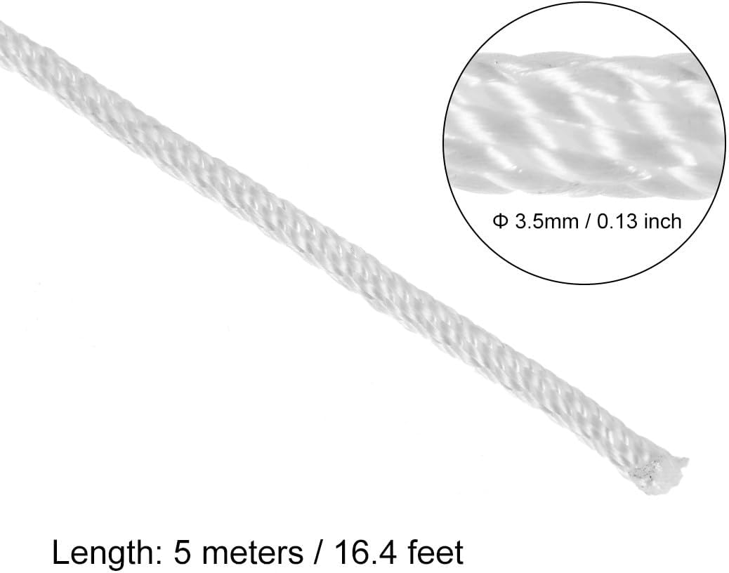 ya 26 10.21 baidi Oil Start Rope 3.5mm Dia 5m 16.4ft Polyester Pull Cord for 152F 154F Engine