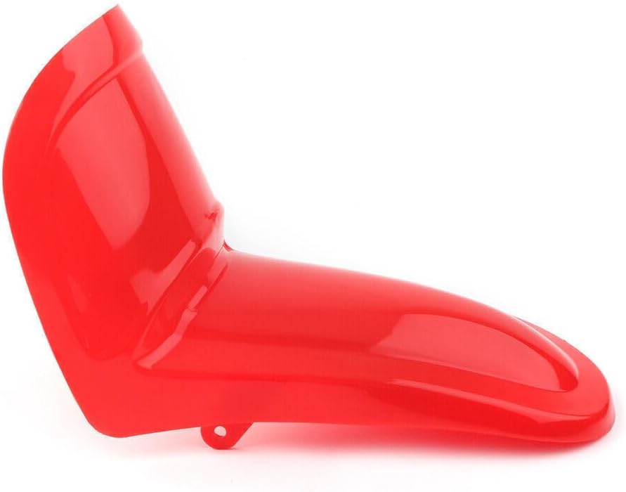 ya 4 8.10 Front Fender Cover Mudguard Fit for Yamaha PW50 Y-Zinger 50 ABS Plastic Red Motor