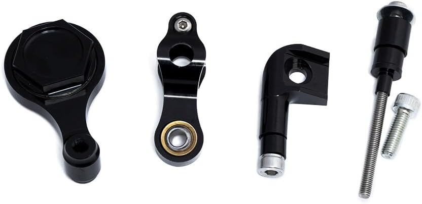 ya 4 8.14 Motorcycle Black CNC Steering Damper Bracket Mounting for Yamaha YZF R6 06