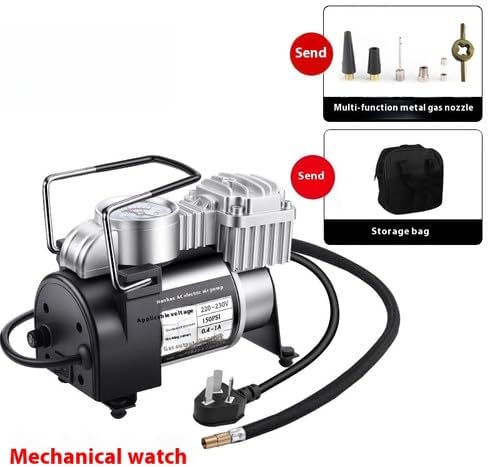 ya 28 10.13 baidi Portable Electric Inflator Pump Air Compressor for car, Bicycle,Motorcycle,Ball-5
