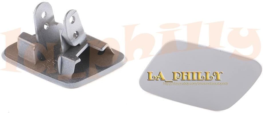 ya 27 10.13 baidi Pair R & L Unpainted Headlight Washer Nozzle Cover Cap for BMW for X5 E70 07-11