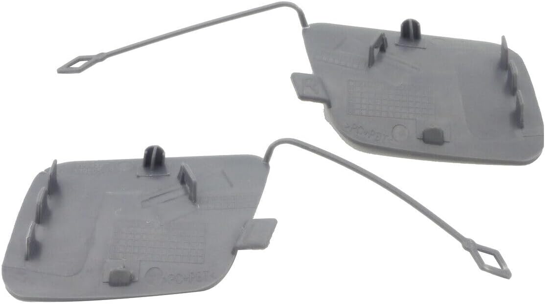 ya 4 8.8.2 1Pair Rear Bumper Tow Hook Cover Eye Cap 51127378573/74 Fit for BMW X5 F15 2014
