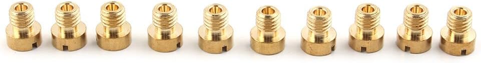 ya 2 8.15 90-110 M5 Main jet For Dellorto Carburetor SHA SHB UA UB PHBG VHB-CS VHBT-CS