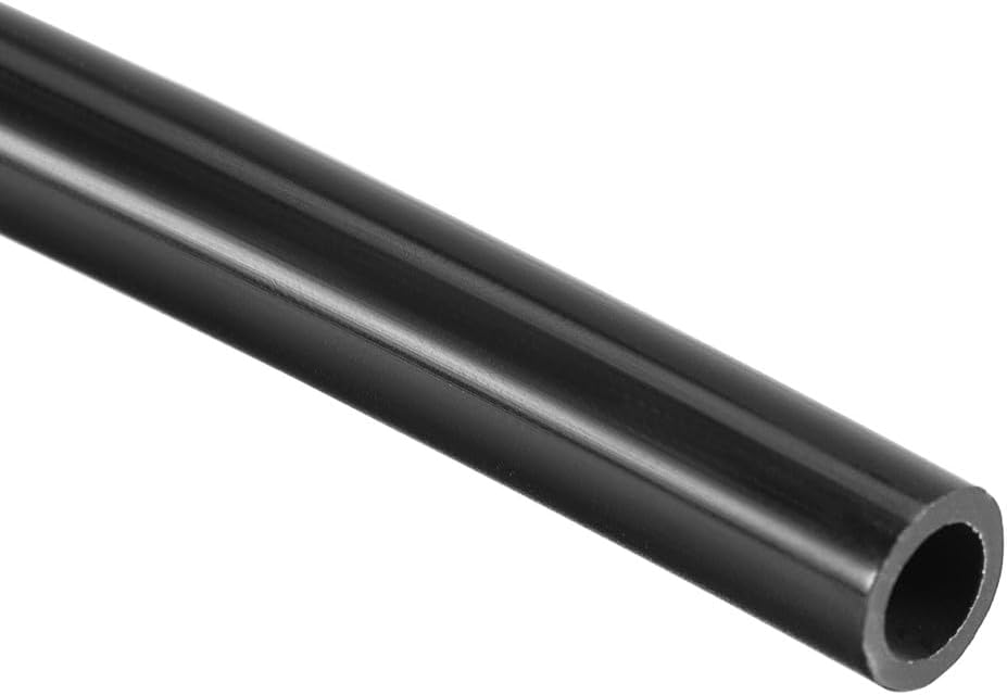 ya 14 9.20 baidi 6mm OD 4mm ID 2m Long PA12 Nylon Tube for Air Line Brake Fluid Transfer Black-1