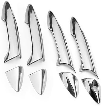 ya 2 8.15 Glossy Chrome Car Door Handle Cover Trim 8X for Hyundai for Elantra 2011-2016