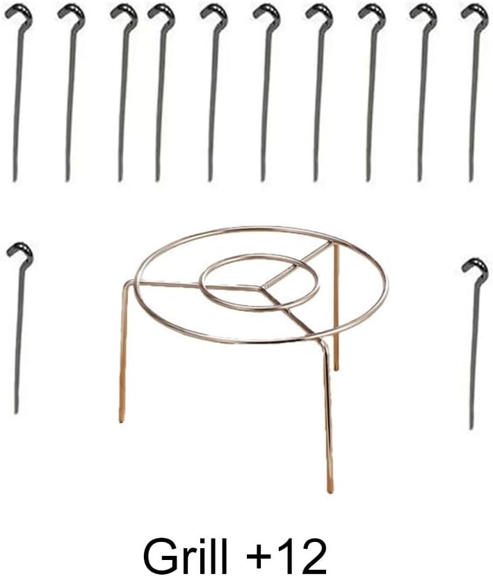 ya 14 9.20 baidi Stainless Steel Skewers Rack for Air Fryer for Meat and Vegetable Grill-1