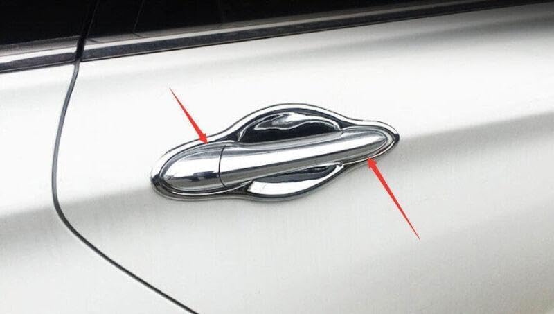 ya 2 8.15 Fits for Hyundai Sonata 2011-2014 Style Chrome Car Door Handle Cover Trim
