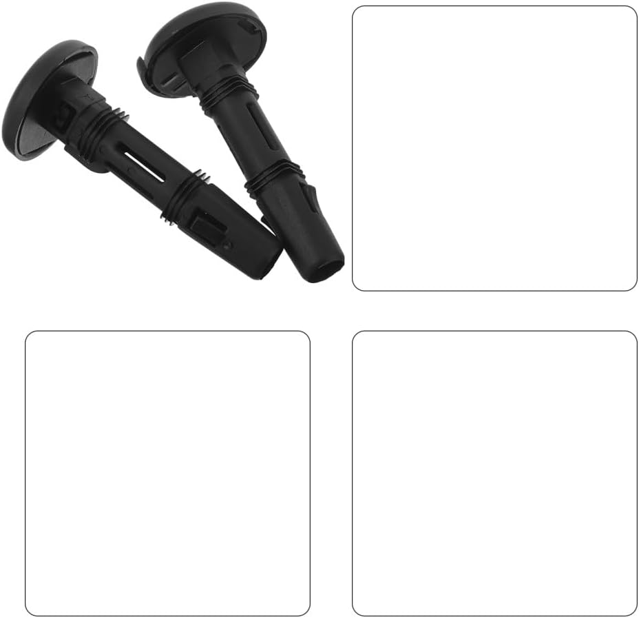 ya 4 8.8.2 2 Pcs for SEAT Headrest Guide Tube Plastic Headrests Post Car Insert Posts