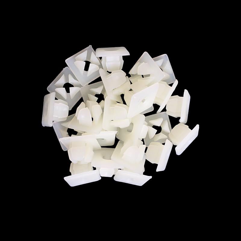 ya 8 8.24 baidi 50Pcs Bumper License Plate Nut Bracket Clip 4755299 3907444 for GM