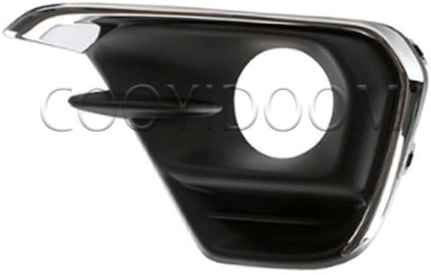 ya 2 8.15 Front bumper fog light+fog light cover grille pair suitable for 2016-2018 for Chevrolet Spark