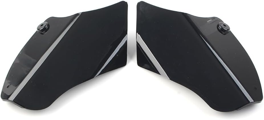ya 4 8.10 1 Pair ABS Saddle Shields Heat Deflector Fit for Harley Softail Fatboy FLSTF