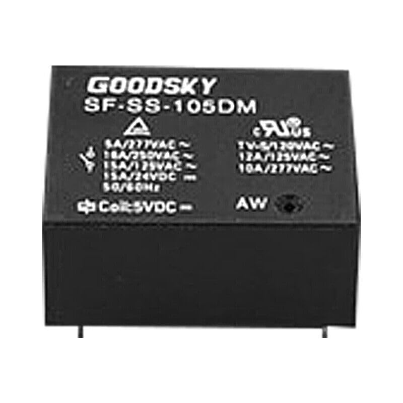 ya 16 10.20 baidi 1PCS GOODSKY SF-SS-105DM 5VDC Power Relay 4 Pin 5A 277VAC #W7*-