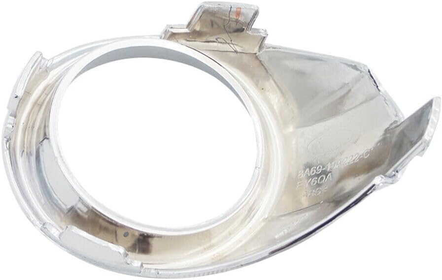ya 14 9.20 zhengce Right Chrome Front Fog Light Lamp Cover Bezel Trim Fit for Ford Fiesta 200-1
