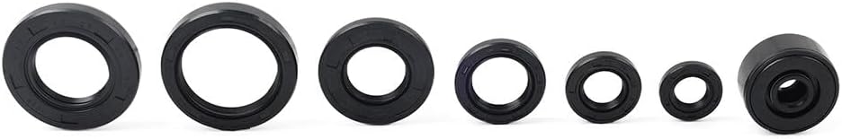 ya 4 8.8.2 Engine Oil Seal Set Kit 7pcs for Yamaha DT 125 R DT125 RE 1988-2006