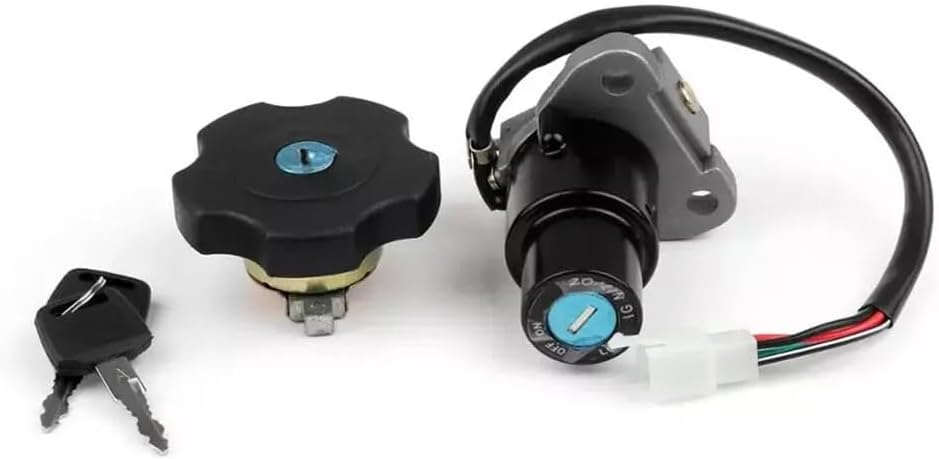 ya 5 8.10 Suitable for Yamaha DT200 DT200R TW200 XT225 XS400 XT600 ignition switch lock key