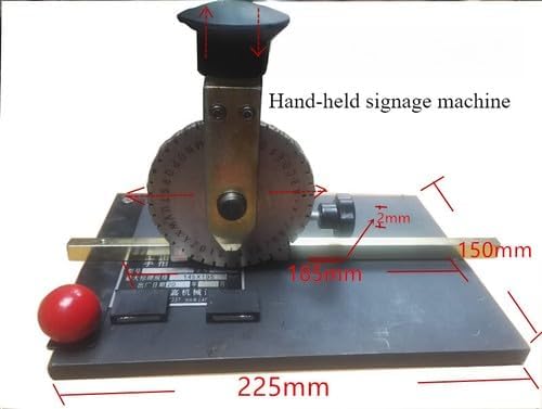 ya 14 9.20 zhengce Manual Marking Machine Metal Plate Printer Handheld Label Stamping Machine-1