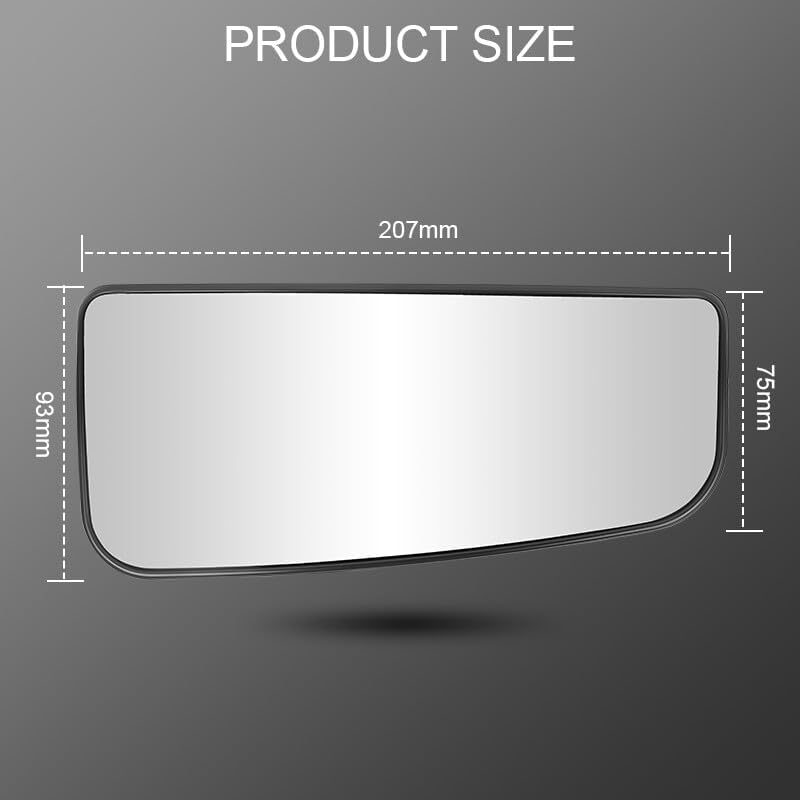 ya 11 9.14 baidiRight Passenger Side Mirror Glass Heated for Ford Super Duty F250 F350 450 17-22