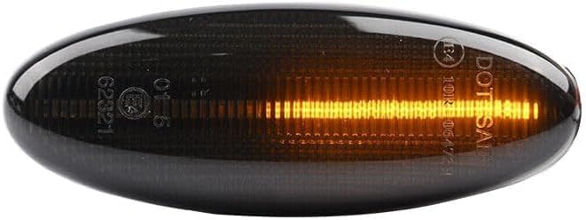 ya 14 9.20 zhengce 2 LED Smoked Dynamic Turn Signal Lights for Mazda RX7 FD PREMACY CP 323 BA-1