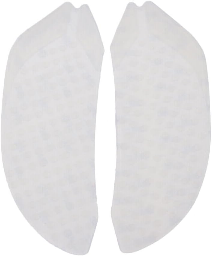 ya 2 8.15 for Ducati 899 1199 1299 White Tank Pad Traction Side Fuel Grip Decal Protect
