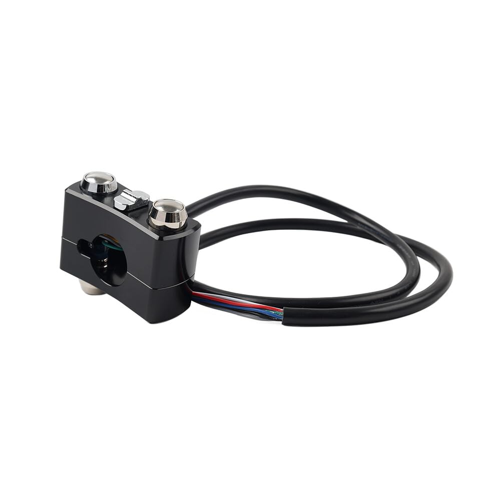 ya 9 10.24 1 Motorcycle Handlebar Control Switch Horn Turn Signal Light Fit Harley Bo