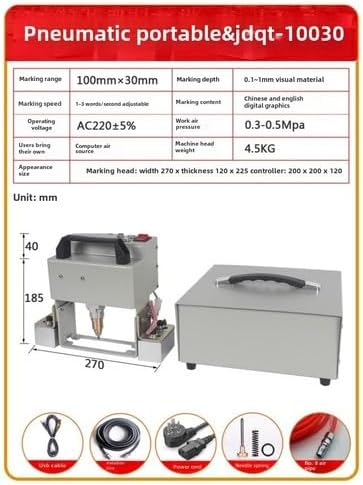 ya 28 10.13 baidi Pneumatic Electric Portable Marking Machine Marking Machine Steel Die Flange