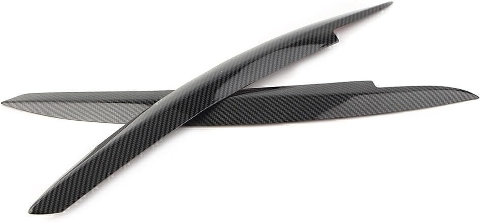 ya 4 8.10 Carbon Fiber Headlight Cover Eyelid Eyebrow Lid Brow for VW for Golf VI MK6 2008-13