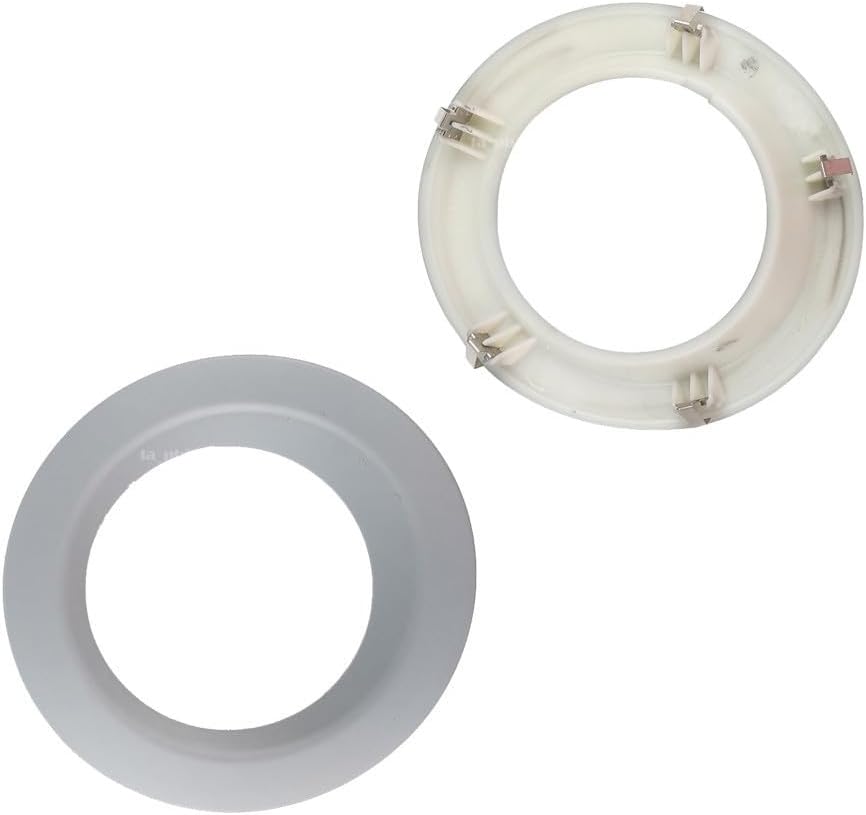 ya 9 10.24 Pair Primed Fog Lamp Light Bezel For 2002-2009 for Land Rover for Range Rover Left Right