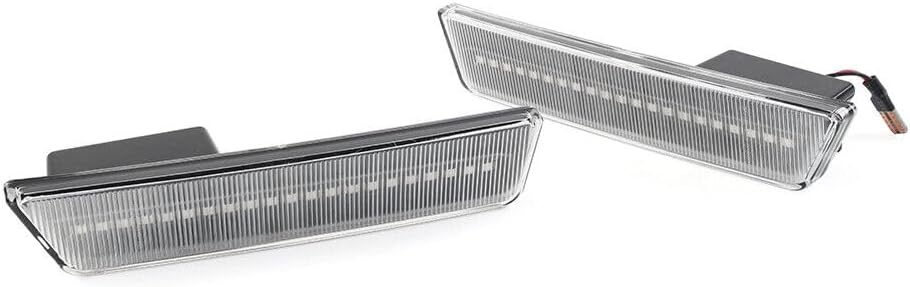 ya 4 8.8 One pair of LED front side marker lights for 2008-2014 2013 2012 2011 for Dodge Challenger