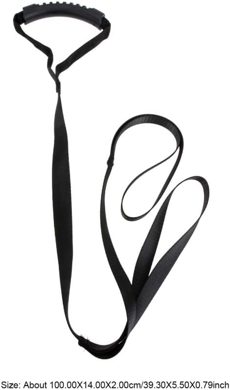 ya 4 8.14 Paddle Board Stirrup Kayak Self Recovery Strap with Handle Auxiliary Belt